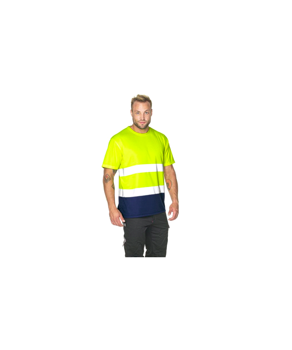 koszulka-meska-hi-vis-duo-77270-97-22-seledynowa