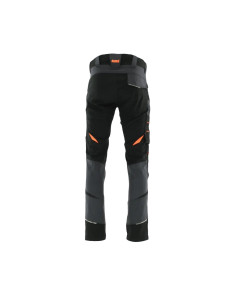 spodnie-do-pasa-sara-cottonflex-1-05-535-26-36-grafitowy-pomaranczowy-odblaskowy 2