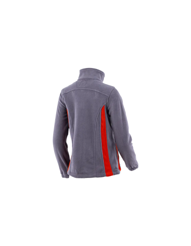 Polar damski Sara WOMAN PLUS 1-12-465-70-50, szaro-czerwony