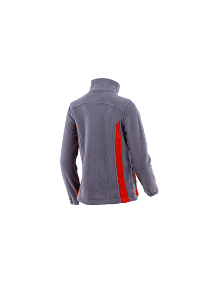 Polar damski Sara WOMAN PLUS 1-12-465-70-50, szaro-czerwony
