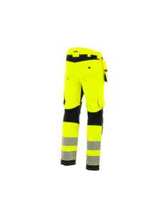 spodnie-do-pasa-ostrzegawcze-sara-monter-hi-vis-1-20-565-27-25-seledynowo-czarne