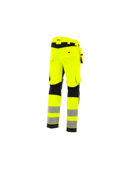 spodnie-do-pasa-ostrzegawcze-sara-monter-hi-vis-1-20-565-27-25-seledynowo-czarne