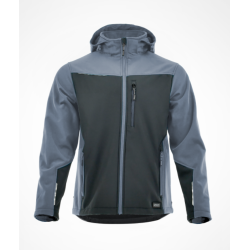 Softshell Comfort Plus 1-13-620-70-25, czarno-szary