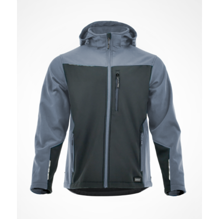 Softshell Comfort Plus 1-13-620-70-25, czarno-szary