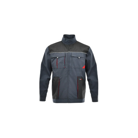 Bluza Sara Rambo 1-04-340-70-50, szaro czerwony