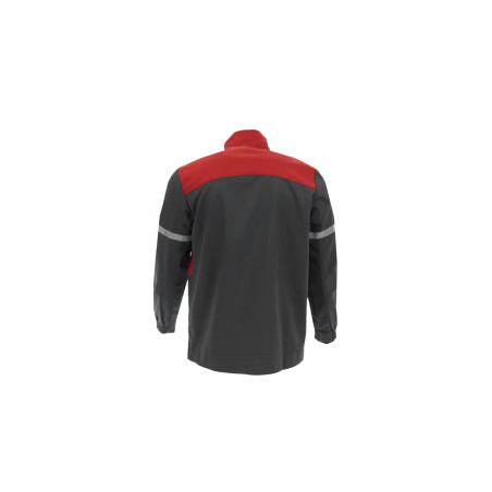 Bluza multinormowa Sara GROM 5w1 1-04-335-71-50, ciemnoszaro-czerwona