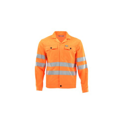 Bluza ostrzegawcza Sara Drogowiec Standard 1-04-270-36-00, pomarańczowa