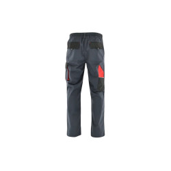 spodnie-do-pasa-sara-rambo-1-05-340-szaro-czerwone 2
