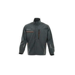 Bluza Sara Posejdon New 1-04-225-26-36, grafitowo-pomarańczowa