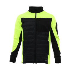 Bluza hybrydowa Sara Comfort Plus 1-64-620-25-27, czarno-seledynowa