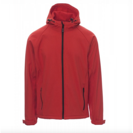 Softshell Payper Gale 001044-0355, czerwony