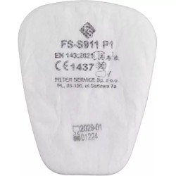 Filtr przeciwpyłowy Filter Service klasa P1, FS S911