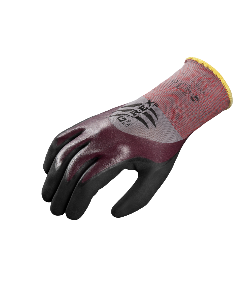 Rękawice powlekane nitrylem G-Rex F10 OIL