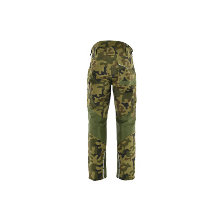 Spodnie do pasa, ocieplane Sara Standard Winter 1-05-650-55-75, camo-zielony