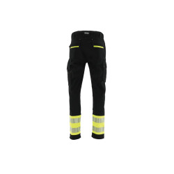 Spodnie do pasa Sara ACTIFLEX NEO 1-05-305-25-27, czarno-seledynowe 2