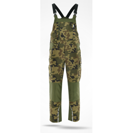 Ogrodniczki ocieplane Standard Winter 1-03-650-55-75, camo zielony