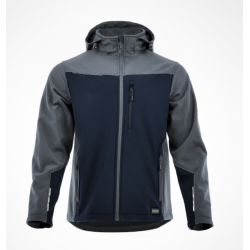 Softshell Sara Comfort plus 1-13-620-70-22, granatowo-szary