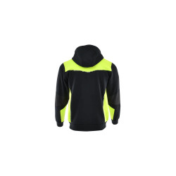 Bluza Sara Comfort plus 1-35-620-25-27, czarna-żółto-odblaskowa 2