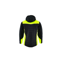 Kurtka hybrydowa Comfort Winter 1-63-630-25-27, czarny-żółty odblaskowy 2