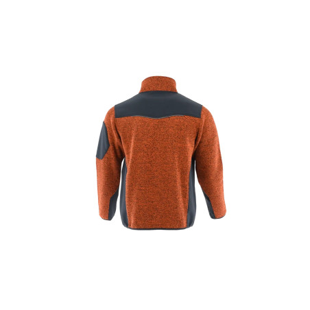 Bluza Sara Comfort Plus 1-65-620-36-26, grafitowo-pomarańczowa