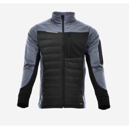 Bluza hybrydowa Sara Comfort Plus 1-64-620-25-70, czarno-szara