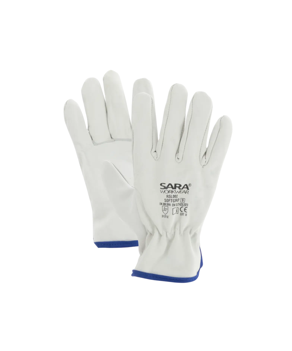 Rękawice ze skóry koziej RSL002 SOFTGRIP