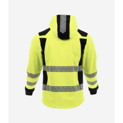 Softshell ostrzegawczy Sara DROGOWIEC COMFORT 1-13-870-27-25, seledynowo-czarny 2
