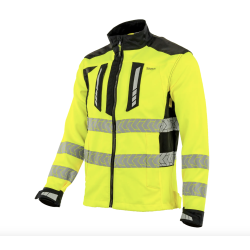 Bluza ostrzegawcza Sara Drogowiec Comfort 1-04-870-27-25, seledynowo-czarna