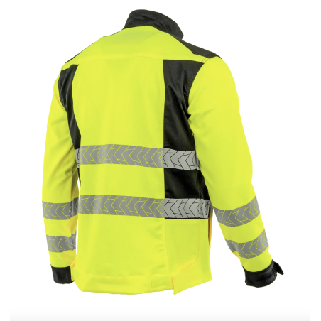 Bluza ostrzegawcza Sara Drogowiec Comfort 1-04-870-27-25, seledynowo-czarna