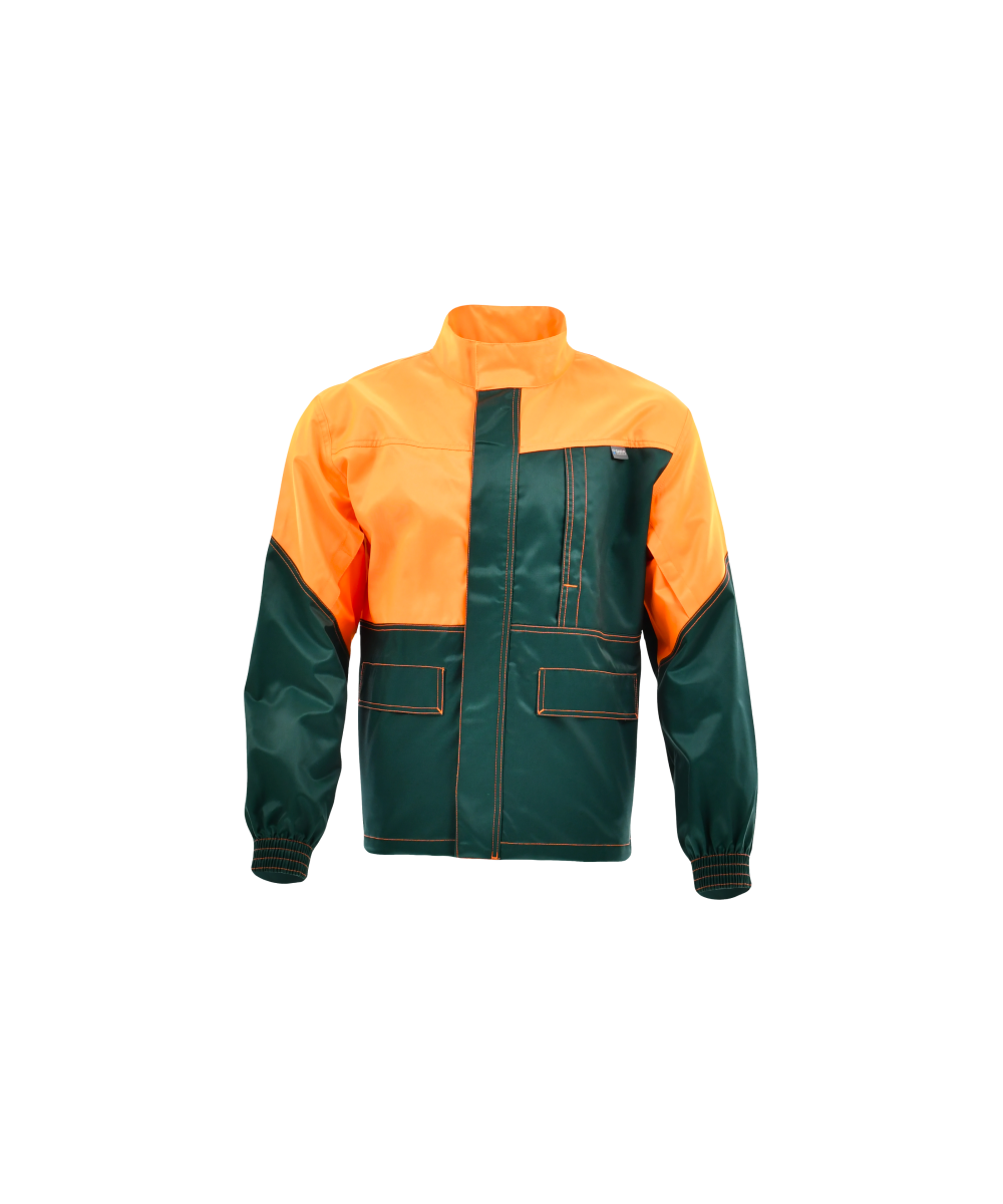 Bluza Sara DRWAL 1-04-470-28-36, zielono-pomarańczowa