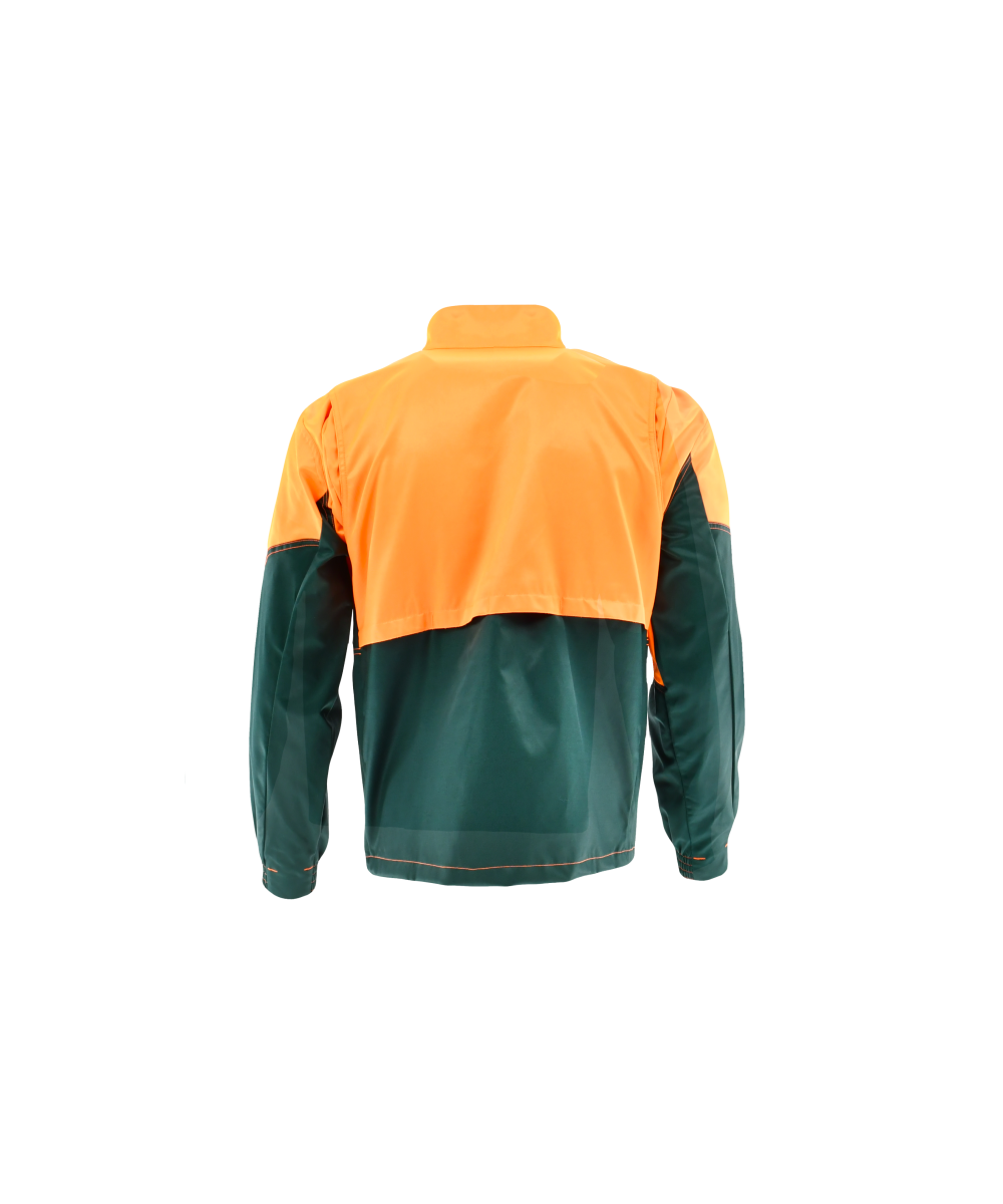 Bluza Sara DRWAL 1-04-470-28-36, zielono-pomarańczowa