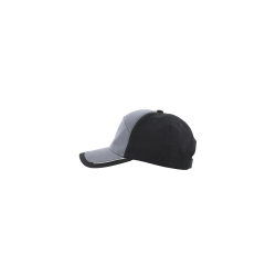 Czapka letnia Sara STANDARD PLUS 1-14-640-71-25, ciemnoszaro-czarna